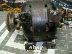 Antique Genral Electric Motor 1725 RPM 1/6HP USA Tool Vintage Open Face