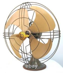 Antique Mid Century General Electric Vintage Electric Fan. A+ Cond, Works Well