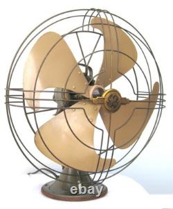 Antique Mid Century General Electric Vintage Electric Fan. A+ Cond, Works Well