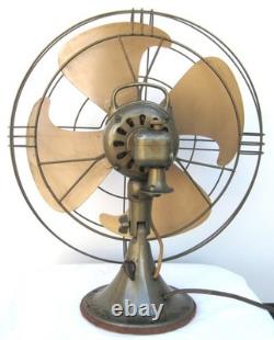 Antique Mid Century General Electric Vintage Electric Fan. A+ Cond, Works Well