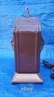 Antique Vintage Electric Heater Fan GE Hotpoint Art Deco Works General Electric