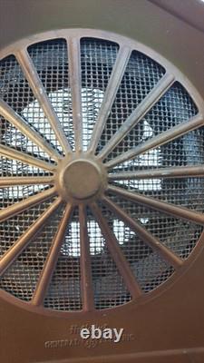 Antique Vintage Electric Heater Fan GE Hotpoint Art Deco Works General Electric