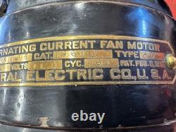 Antique Vintage General Electric GE 3 Speed Oscillating Table Desk Fan 146079