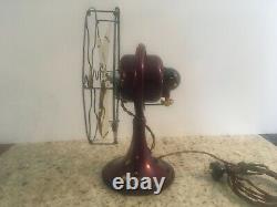Antique vintage GE General Electric early 1920s continuous oscillating fan