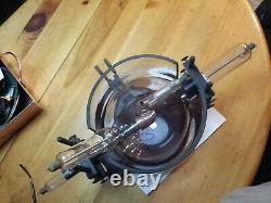 Beautiful Antique X-ray Tube and Holder vintage laboratory mad scientist prop