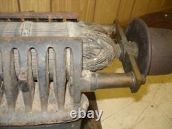 Bipolar electric motor circa 1880s antique belt driven dynamo, early not Edison