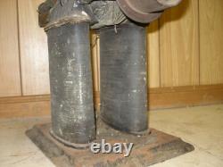 Bipolar electric motor circa 1880s antique belt driven dynamo, early not Edison