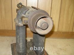 Bipolar electric motor circa 1880s antique belt driven dynamo, early not Edison