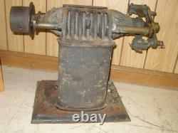 Bipolar electric motor circa 1880s antique belt driven dynamo, early not Edison