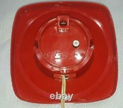 Brand New Gorgeous Vintage Nos Mod General Electric Red Plastic Kitchen Clock