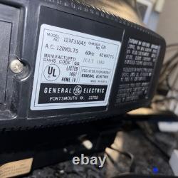 CRT TV General Electric 12XF3104S Vintage Television Tube TV Model 12XF3104S