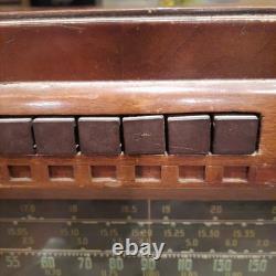 Canadian General Electric Model K 70 Tube Radio AM GE Vintage RARE Parts/Repair