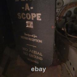 Canadian General Electric Model K 70 Tube Radio AM GE Vintage RARE Parts/Repair