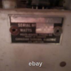 Canadian General Electric Model K 70 Tube Radio AM GE Vintage RARE Parts/Repair