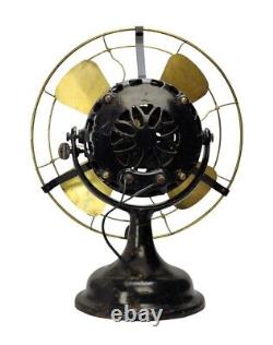 Circa 1907 12 Trunnion Mount GE Pancake Desk Fan