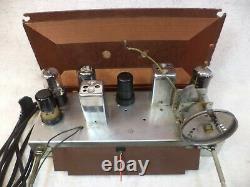 Classic Vintage Bakelite GE AM Tube Radio Model 107-RESTORED