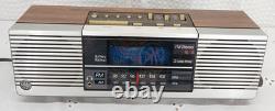 Cool Vintage Ge General Electric Ge 7-4945a Alarm Clock Radio Works! Free Ship