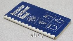 Distribution Transformer Manual General Electric GET-2485E Vintage RARE