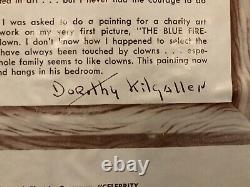 Dorothy Kilgallen Generalelectric Vntg Celebrity Art Print The Blue Fireman