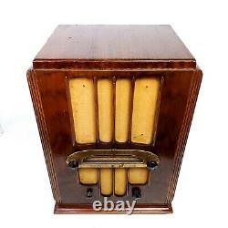 For Repair Vintage GE Tube Radio Tombstone General Electric A-70 1935 A70 AM/SW