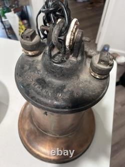 Functioning Vintage 1930s General Electric (GE) Novalux Form 6 Street Light
