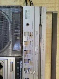 GE 3-5258A vintage boombox General Electric ghettoblaster 80s retro