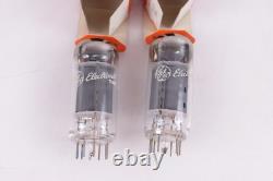 GE 7868 Vacuum Tubes Pair Original Boxes Tested / Strong Vintage USA
