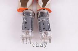 GE 7868 Vacuum Tubes Pair Original Boxes Tested / Strong Vintage USA