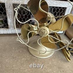 GE Antique oscillating fan Circa 1930's