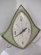 Ge Avocado Wall Clock Retro General Electric Mcm Vintage Collector's Item Rare