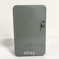 GE General Electric 24 Hour Dial Control Time Switch CR121A With Box Vintage