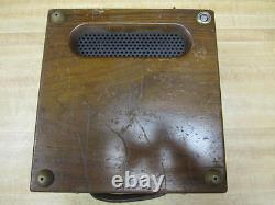 GE General Electric 3883854 Vintage Watt Meter witho Lid Cracked Face