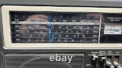 GE General Electric 7-2990 Portable 6 Band AM/FM Shortwave SW Radio