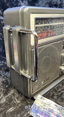 GE General Electric 7-2990 Portable 6 Band AM/FM Shortwave SW Radio