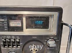 GE General Electric Model 7-2990A Portable 6 Band AM/FM Shortwave SW Radio WORKS