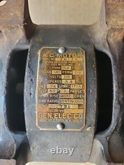 GE General Electric Motor, 26136, AC, Vintage. Runs