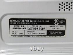 GE General Electric RV Dorm Camper Mini Small Compact Microwave JE320WA Vintage