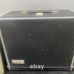 GE General Electric Trimline 500 Stereo Portable Record Player Working READ