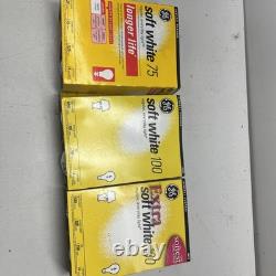 GE SOFT WHITE 60W Long Life A19 Vintage Standard Bulb (4 PACK) GENERAL ELECTRIC