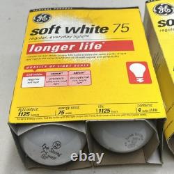 GE SOFT WHITE 60W Long Life A19 Vintage Standard Bulb (4 PACK) GENERAL ELECTRIC