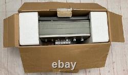 GE Vintage 1984 AM/FM Stereo Radio Cassete Recorder No. 3-5257 Original Box VGUC