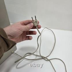 GE Vintage Metal Box Fan General Electric 3 Speed 5 Blade