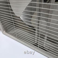 GE Vintage Metal Box Fan General Electric 3 Speed 5 Blade