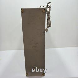 GE Vintage Metal Box Fan General Electric 3 Speed 5 Blade