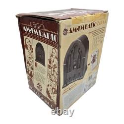 GE Wood Cathedral 1932 Replica AM/FM Radio Vintage New Open Box Model 7-4100J