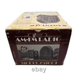 GE Wood Cathedral 1932 Replica AM/FM Radio Vintage New Open Box Model 7-4100J
