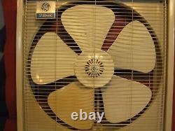 Ge 3 Speed Vintage Box Fan