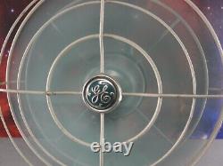 Ge General Electric 2 Speed Oscillating Fan F19s125 Rare Teal Blue Green Antique