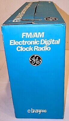 Ge General Electric 7-4646 Digital Clock Radio Alarm (new Old Stock!) Vintage