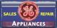 Ge General Electric Appliances Vintage Display Sign Remake Banner Size Options